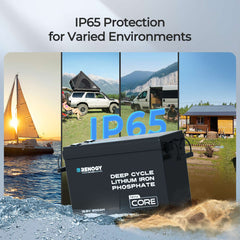 Core Mini - 12.8V 200Ah LiFePO4 Battery w/ Low-Temperature Protection