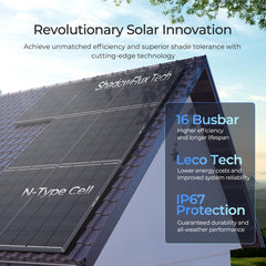 Renogy 200W ShadowFlux Anti-Shading N-Type Solar Panel