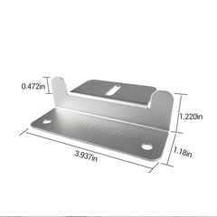 CORE Solar Panel Mounting Z Bracket Mount for RV, Roof, Boat, Set of 4 Units