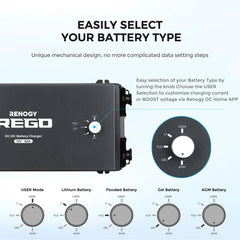 REGO 12V 60A DC-DC Battery Charger