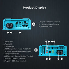 12V 60A DC to DC Battery Charger