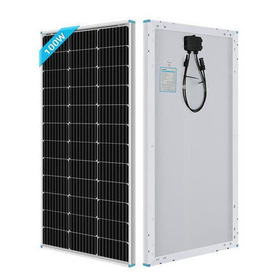 100 Watt 12 Volt Monocrystalline Solar Panel (Compact Design)【New】 - Simply Solved Caravans PTY LTD