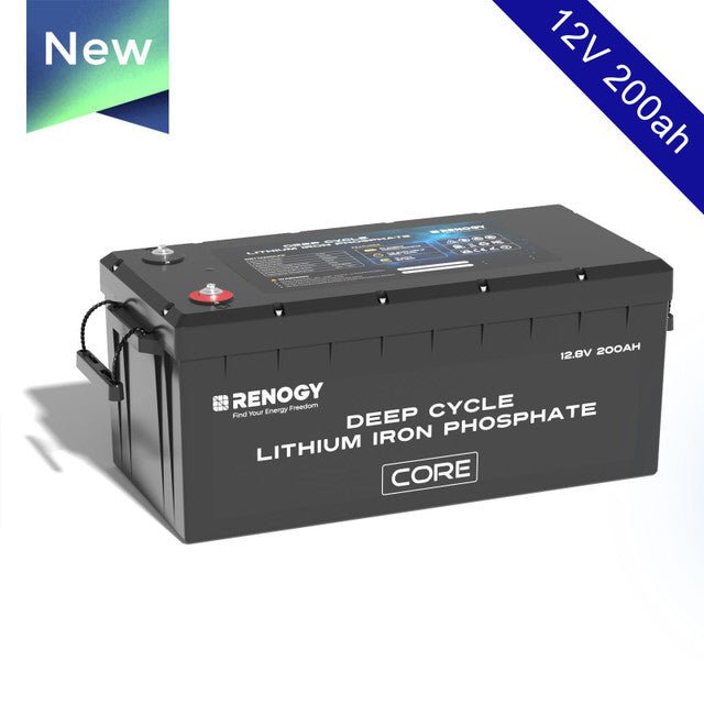 12V/24V/48V 200Ah Core Series Deep Cycle Lithium Iron Phosphate Battery - Simply Solved Caravans PTY LTD