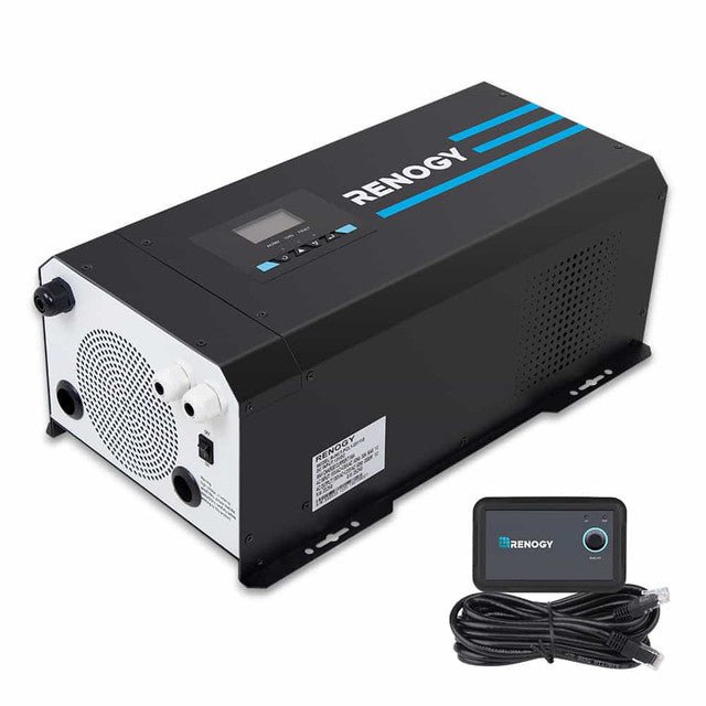 2000W 12V Pure Sine Wave Inverter Charger w/ LCD - Simply Solved Caravans PTY LTD