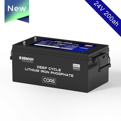 24V/48V 200Ah Core Series Deep Cycle Lithium Iron Phosphate Battery - Simply Solved Caravans PTY LTD