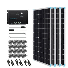 400 Watt 12 Volt Monocrystalline Solar Starter Kit - Simply Solved Caravans PTY LTD