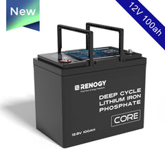 12V 100Ah Core Series Deep Cycle Lithium Iron Phosphate Battery