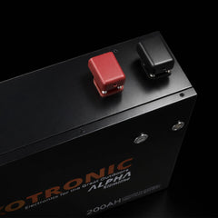 Exotronic 12V 200Ah Alpha Slimline Smart Bluetooth Lithium Battery