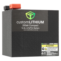 Custom Lithium - Compact Lithium Battery 12V 200Ah
