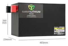 Custom Lithium - Caravan & RV Lithium Battery 12V 400Ah