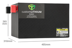 Custom Lithium - Caravan & RV Lithium Battery 12V 620Ah