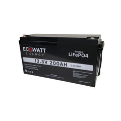 EcoStore 200Ah 12.8V LiFePO4 Battery - (EVE Cells) & (Bluetooth BMS - JBD)