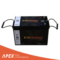 Exotronic 12V 300Ah Apex Smart Bluetooth Lithium Battery