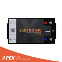 Exotronic 12V 300Ah Apex Smart Bluetooth Lithium Battery