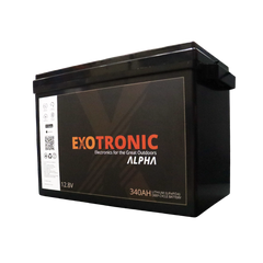 Exotronic 12V 340Ah Alpha Bluetooth Lithium Battery