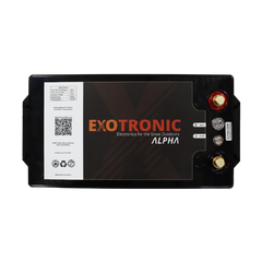 Exotronic 12V 340Ah Alpha Bluetooth Lithium Battery