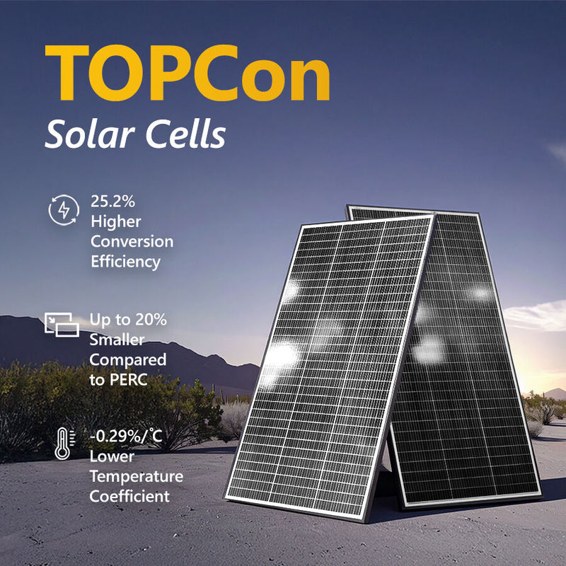 Exotronic 200W Fusion Fixed Solar Panel 1320x670x25mm