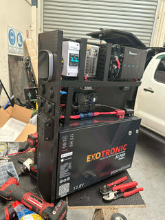 Renogy C20 Pre Wired 200ah + 50A DCDC MPPT + One Core Screen Passenger Side