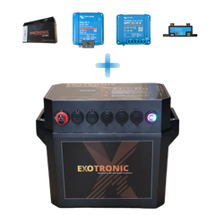 Exotronic 170Ah Pre-wired Orion XS + SmartSolar + SmartShunt Battery Box