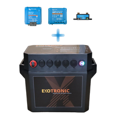 Exotronic Pre-wired Orion XS + SmartSolar + SmartShunt Battery Box