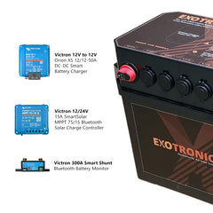 Exotronic Pre-wired Orion XS + SmartSolar + SmartShunt Battery Box