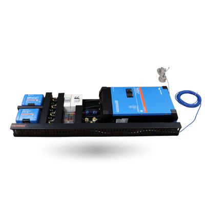 Coorong Series Pre-wired Victron Board - Landscape 3000VA + Mains 120A + Solar 50A + DC-DC 30A