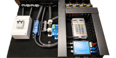 Exotronic Pre-wired Victron Battery Smart Lithium Board Portrait - 3000VA + Mains 120A + Solar 50A + DC-DC 30A + Cerbo GX