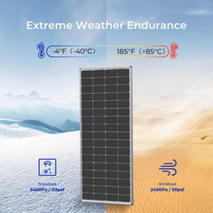 200 Watt 12 Volt Monocrystalline Solar Panel