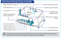 RENOGY REGO 12/24V 30A MPPT Charge Controller