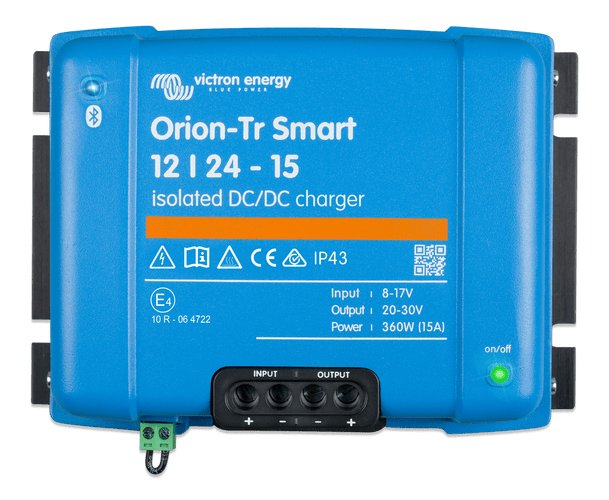 Victron 12V to 24V Orion-Tr Smart 12/24-15A Isolated DC-DC Charger