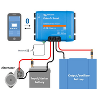 Victron 24V to 24V Orion-Tr Smart 24/24-17A Isolated DC-DC Charger
