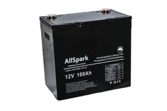 ALLSPARK 12V 100AH HIGH PERFORMANCE LIFEPO4 LITHIUM BATTERY - Simply Solved Caravans PTY LTD