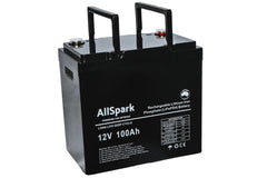 ALLSPARK 12V 100AH HIGH PERFORMANCE LIFEPO4 LITHIUM BATTERY - Simply Solved Caravans PTY LTD