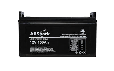 ALLSPARK 12V 150AH HIGH PERFORMANCE LITHIUM BATTERY - Simply Solved Caravans PTY LTD