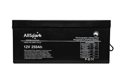 ALLSPARK 12V 250AH HIGH PERFORMANCE LITHIUM BATTERY - Simply Solved Caravans PTY LTD