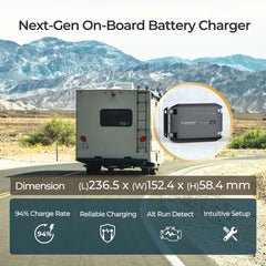 Renogy 12V 40A DC to DC Battery Charger
