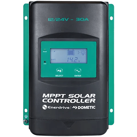 ENERDRIVE MPPT SOLAR CONTROLLER W/DISPLAY - 30AMP 12/24V - Simply Solved Caravans PTY LTD