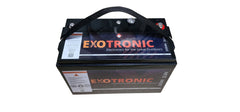 Exotronic 12V 100Ah Smart Bluetooth Lithium Battery - Simply Solved Caravans PTY LTD