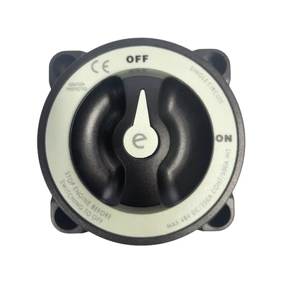 Exotronic 350A Black On Off Battery Switch - Simply Solved Caravans PTY LTD