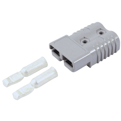 Genuine 120A Grey Anderson Plug Connector with 2AWG Contacts - Simply Solved Caravans PTY LTD