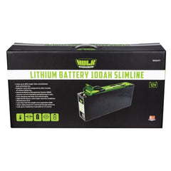 HULK Pro 100Ah Slimline Lithium Battery Lifepo4 12V - Simply Solved Caravans PTY LTD