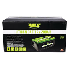 HULK Pro 200Ah Lithium Battery Lifepo4 12V - Simply Solved Caravans PTY LTD