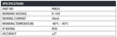 Projecta Intelli-RV Levelling Sensor - PMLVL