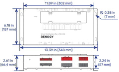 Renogy Smart Management System ( Vision 7" + Smart Distribution Box, REQUIRES ONE CORE ) - Simply Solved Caravans PTY LTD