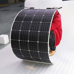 Sunman eArc 100W Flexible Solar Panel - High Efficiency Cut Cells - Simply Solved Caravans PTY LTD