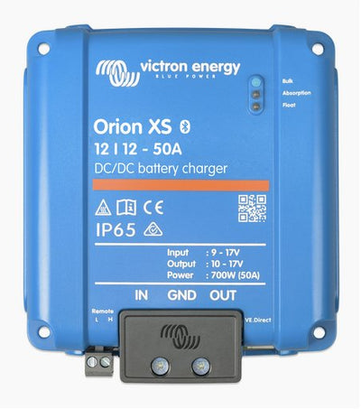 Victron 12V to 12V Orion XS 12/12 - 50A DC - DC Smart Battery Charger - Simply Solved Caravans PTY LTD