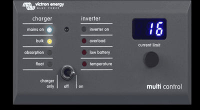 Victron Digital Multi Control 200/200A (Right Angle RJ45) GX - Simply Solved Caravans PTY LTD